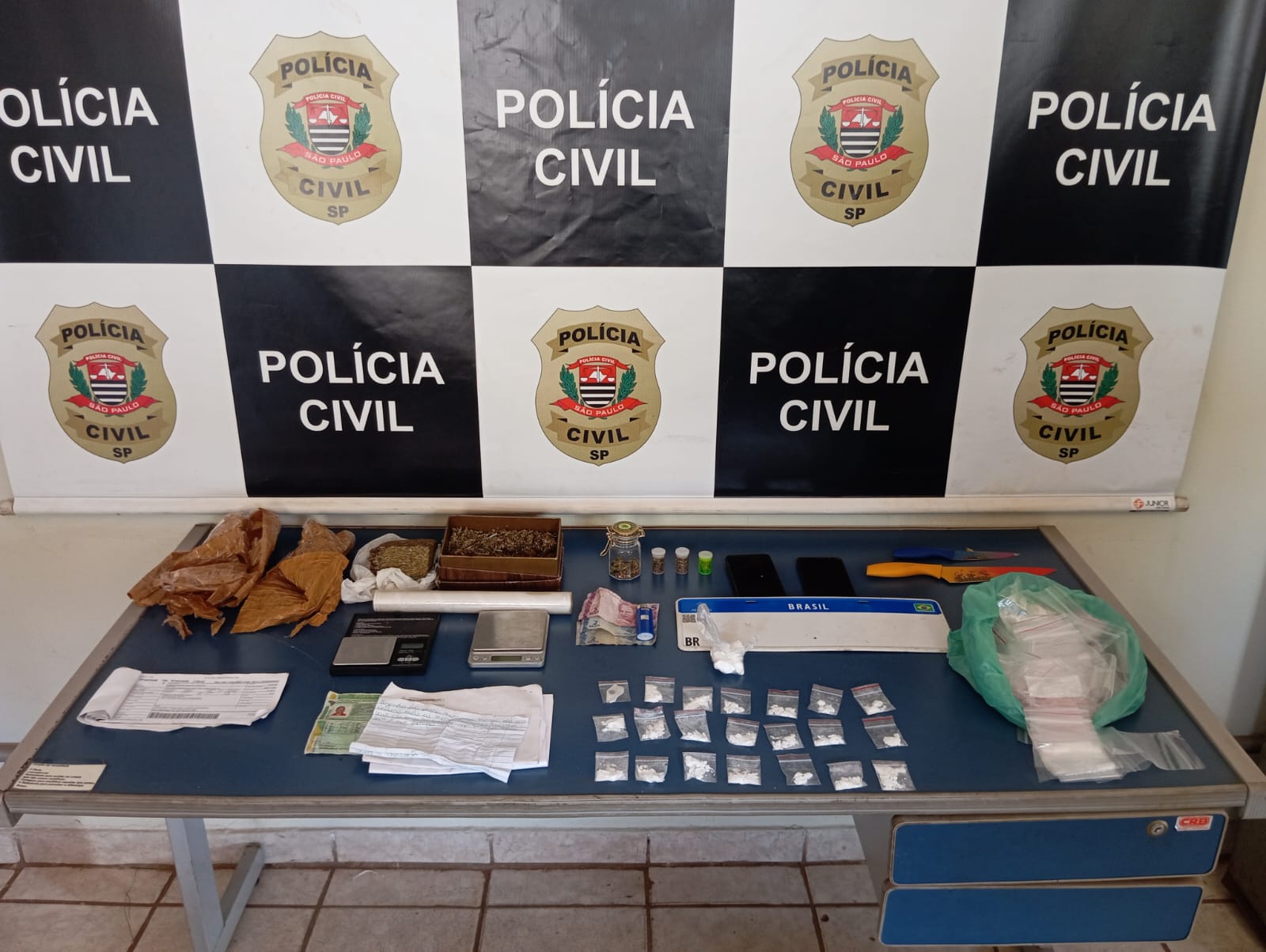 Tráfico de drogas no Jequitibás