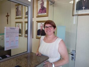 A secretaria da Matriz, Luciana Lahr, conta que tradição foi retomada no ano 2000