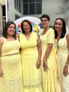 A diretoria da associação é formada por Nuzia Maria da Silva (presidente), Deise Luce de Castro Camargo (vice), Darlliane Miranda da Silva (secretária) e Tatiane Leite Barboza (tesoureira)