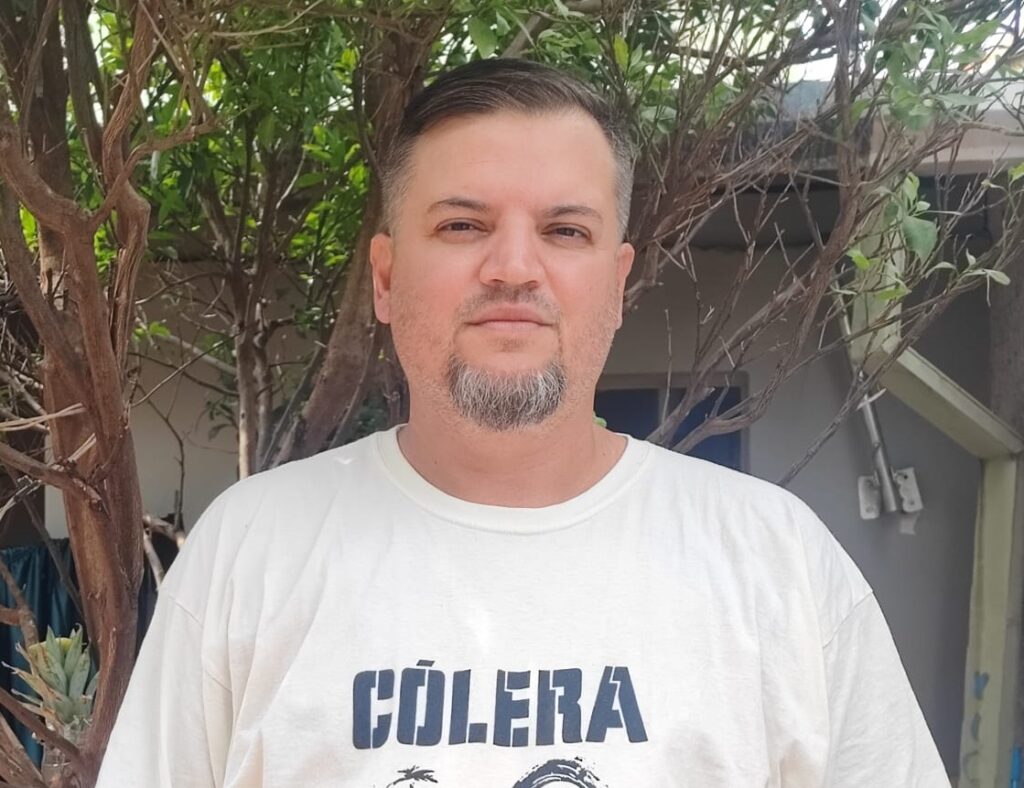 O presidente do Conselho Municipal de Políticas Culturais, Marlon Roberto Meyer, o Piu, reforça a importância da participação da comunidade artística para levantamento de propostas para a construção do Plano de Cultura