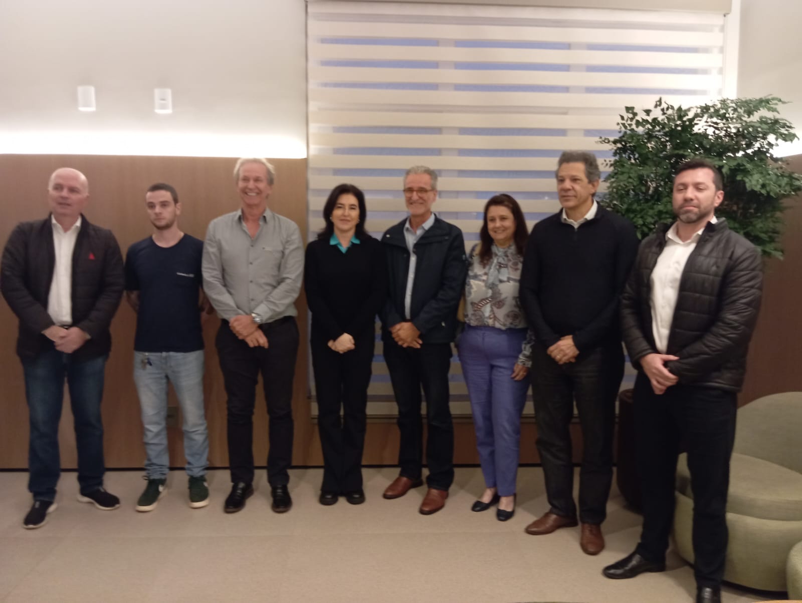 Ex-ministros e pré-candidatos ao governo de São Paulo e ao Senado, Fernando Haddad e Simone Tebet ouviram as demandas do setor cerâmico