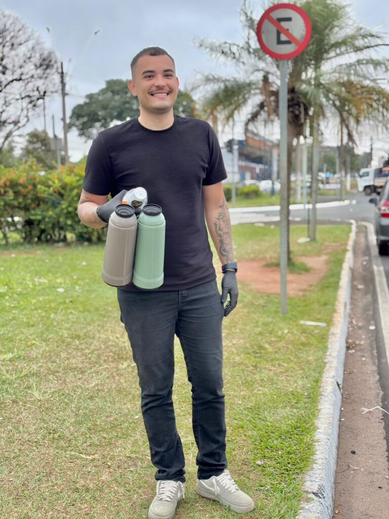 O querido Gui do Café, que é um
exemplo de vida! Parabéns!