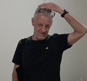 O ex-atleta, preidente do Veteranos de santa Gertrudes e autor do livro, José Antonio Milani (Gancho)
